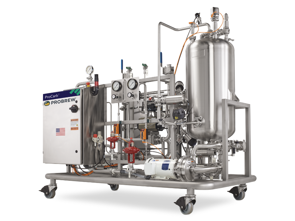 ProCarb Beverage Beer Carbonation Nitrogenating System Right ProBrew